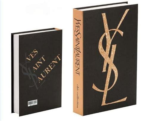 ysl coffee table book